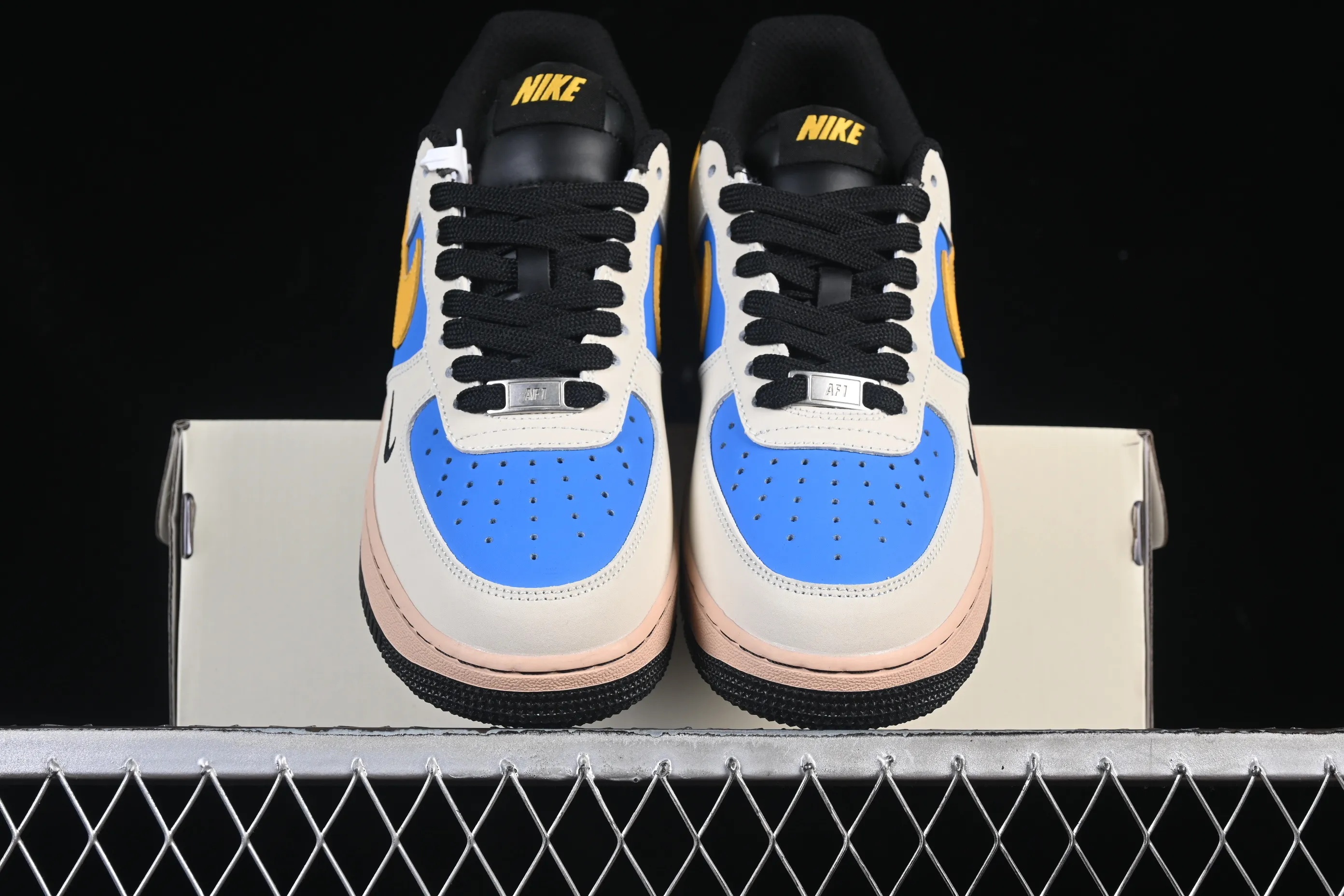 All categories Nk Air Force 1 Air Force series Nk Air Force 1 Low Air Force low-top Nike Air Force 1'07 Low colorful stitching Air Force 1 low-top casual sneakers NH0601-577